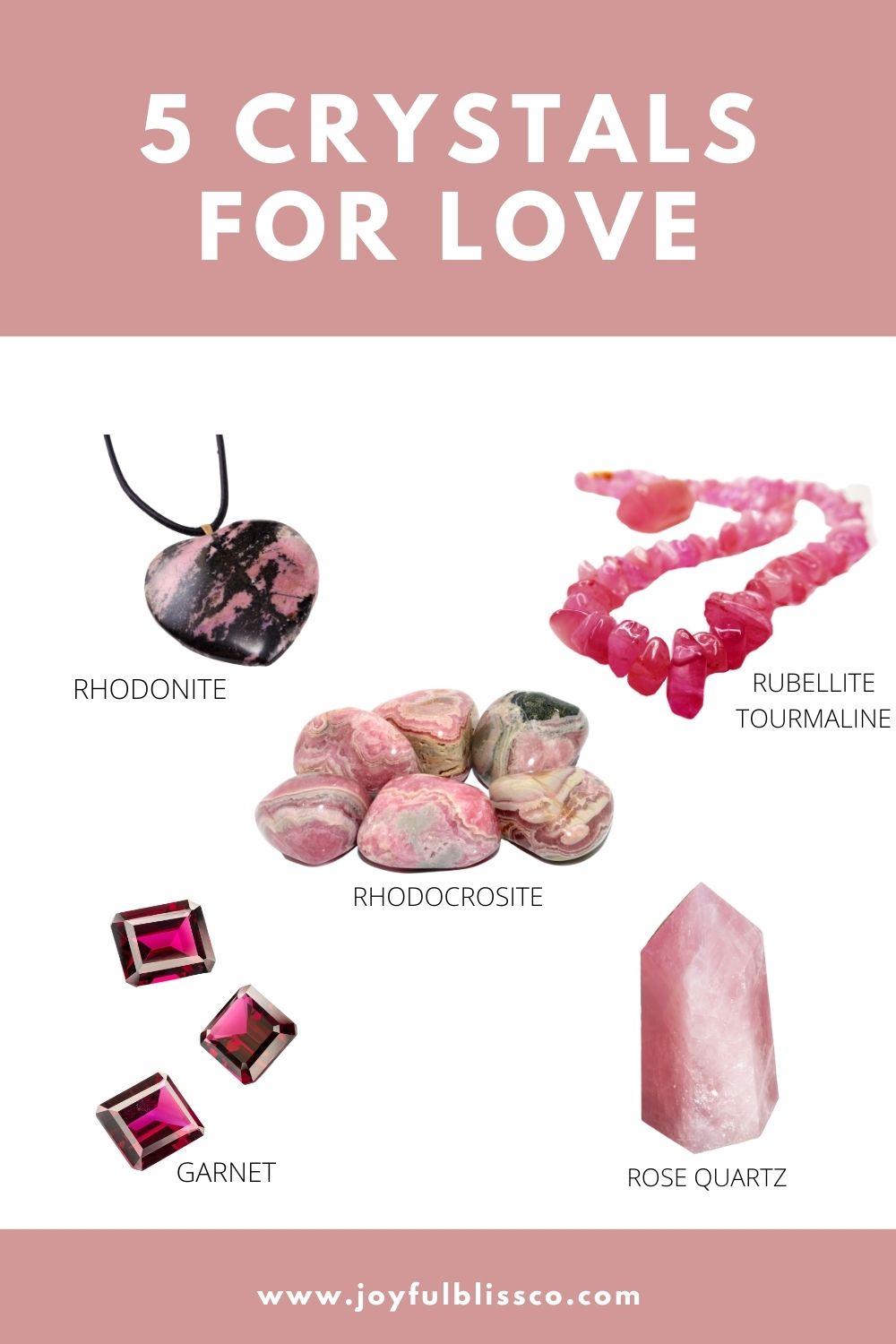 5 Crystals for Love